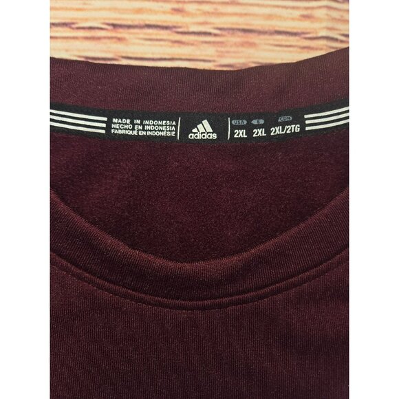 Texas A&M Aggies Adidas Crewneck Sweatshirt XXL - Picture 5 of 6